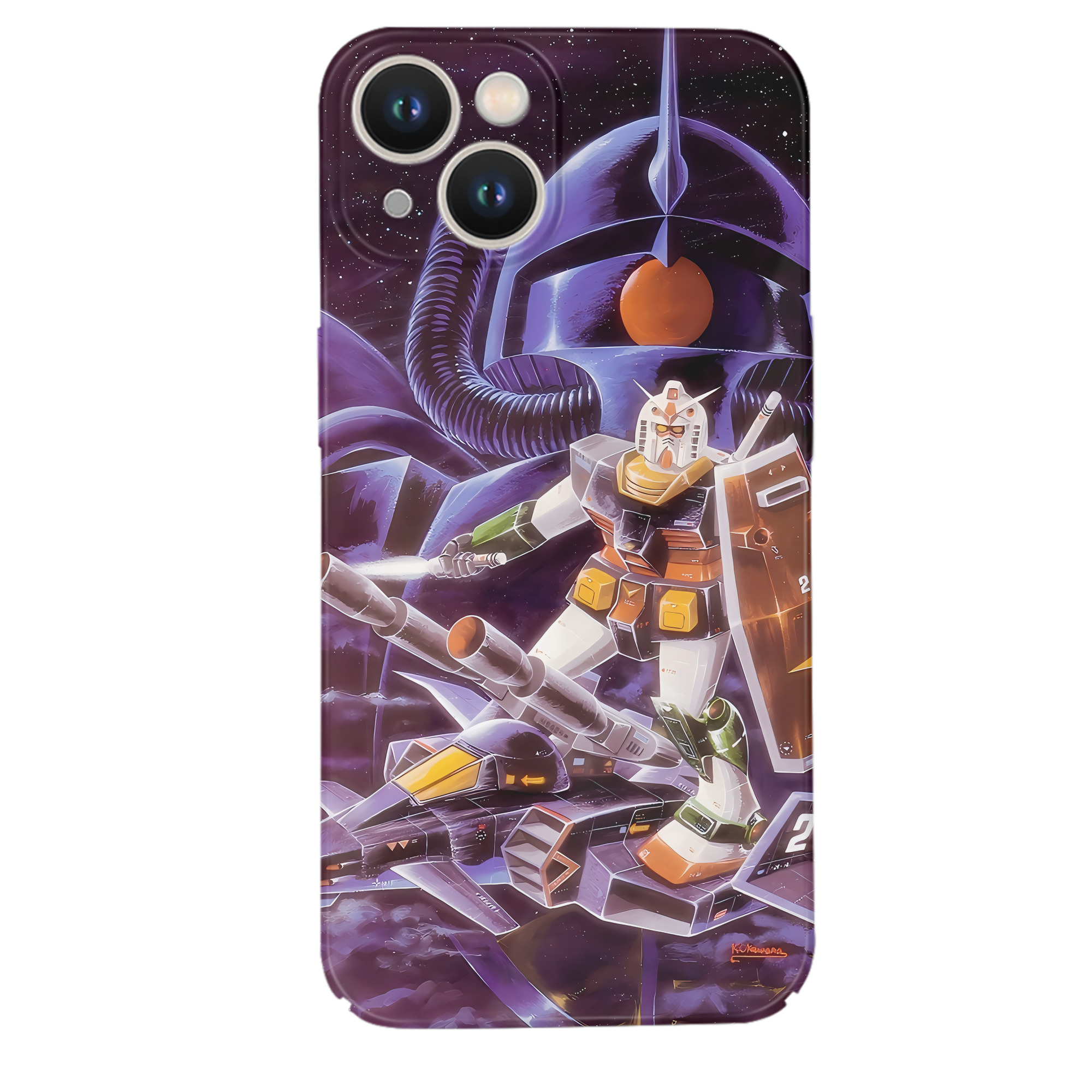 （画像用） 機動戦士ガンダム Mobile Suit Gundam 【iPhone 14シリーズ対応】ハードケース